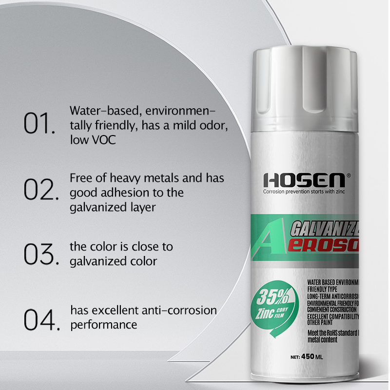 Water based galvanized spray paint (zinc content in dry film ≥ 35%) - Image 5