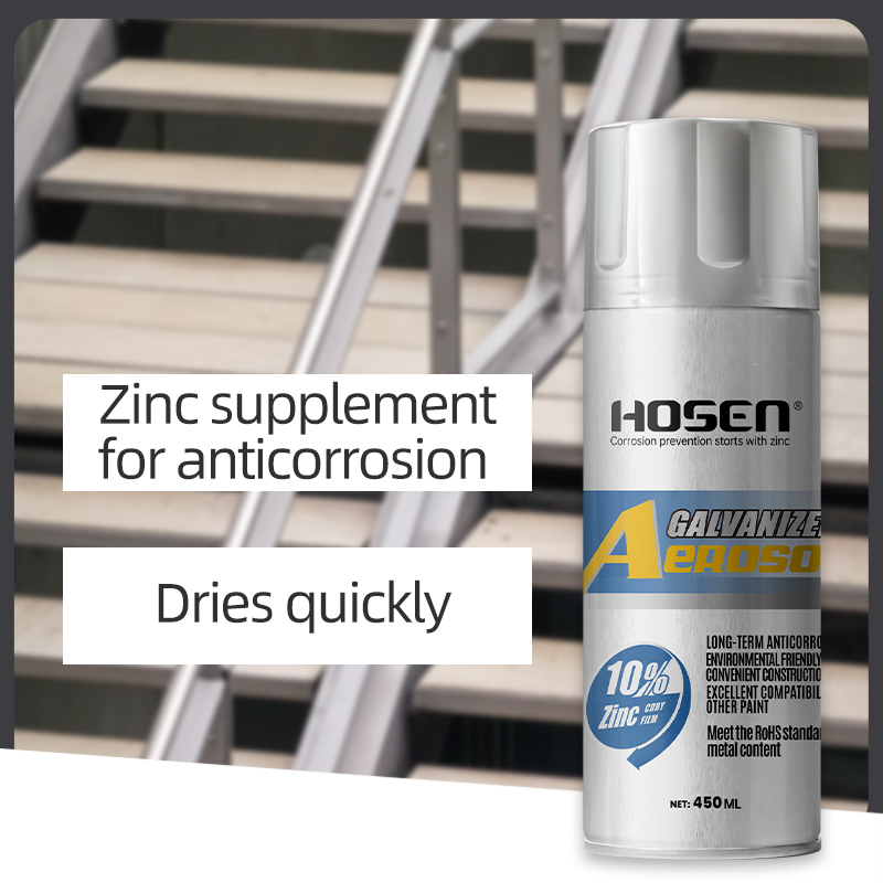 Blue-white zinc galvanized spray paint (zinc content in dry film ≥ 10%) - 影像 2