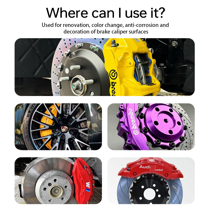 Brake caliper color change high temperature spray paint - Image 5