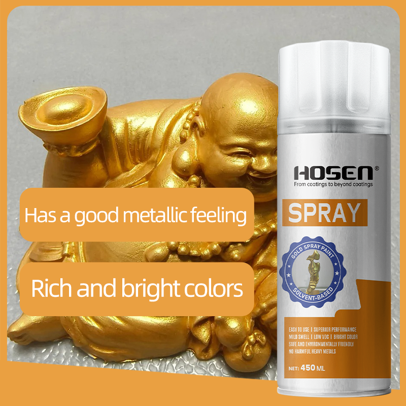 Gold spray paint - Image 3