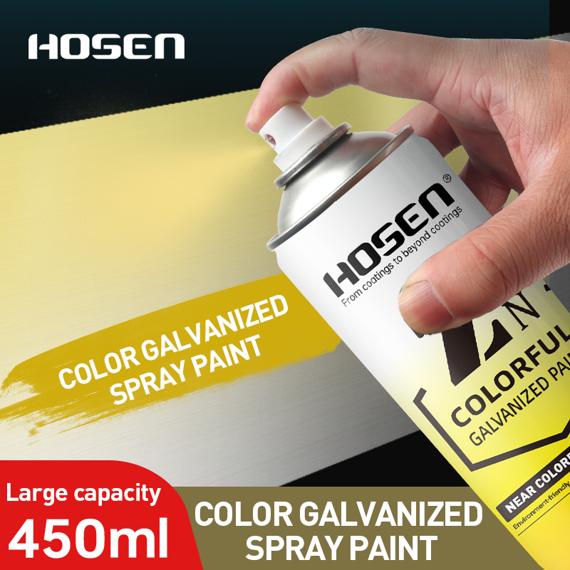 Golden galvanized spray paint (zin content in dry film ≧5%) - Image 3