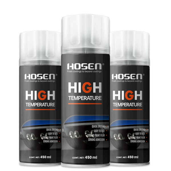 High temperature resistant spray paint