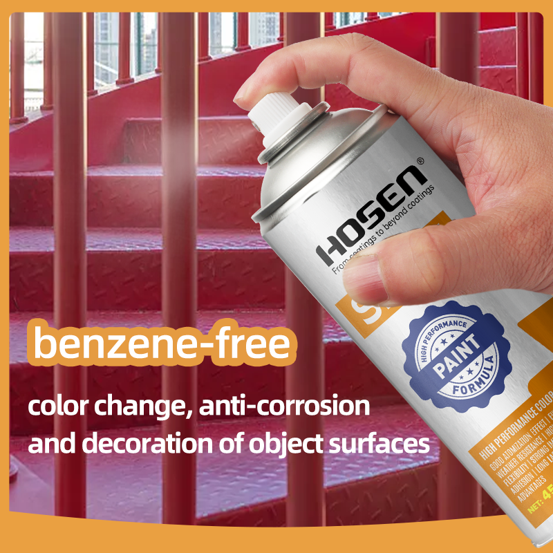 Sovent-based benzene free spray paint - Image 5
