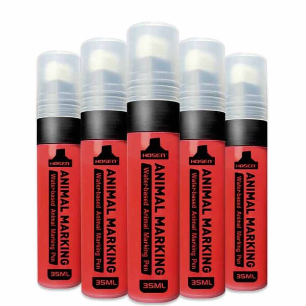 Water-based animal marking pen