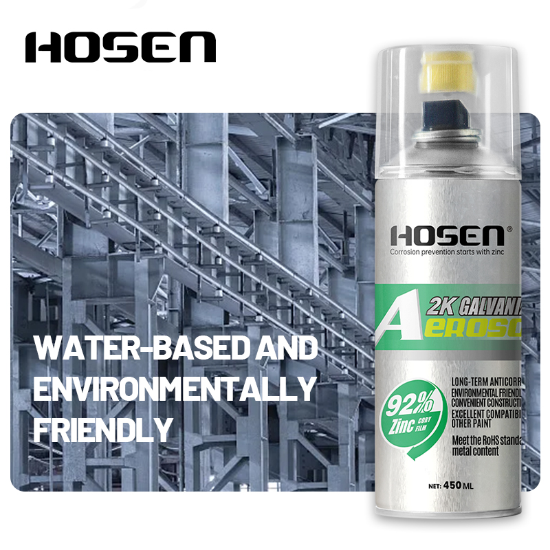 Water-based two-component cold spray zinc (zinc content in dry film≥92%) - Image 3