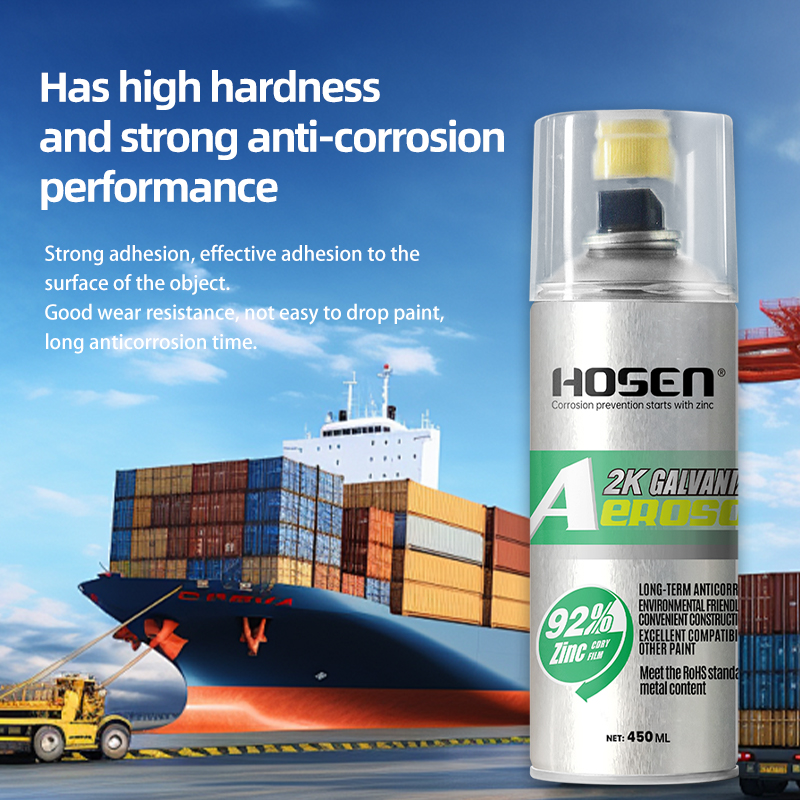 Water-based two-component cold spray zinc (zinc content in dry film≥92%) - Image 5